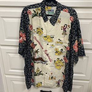 Special Edition- Reyn Spooner 2XL rayon Hawaiian shirt, like new